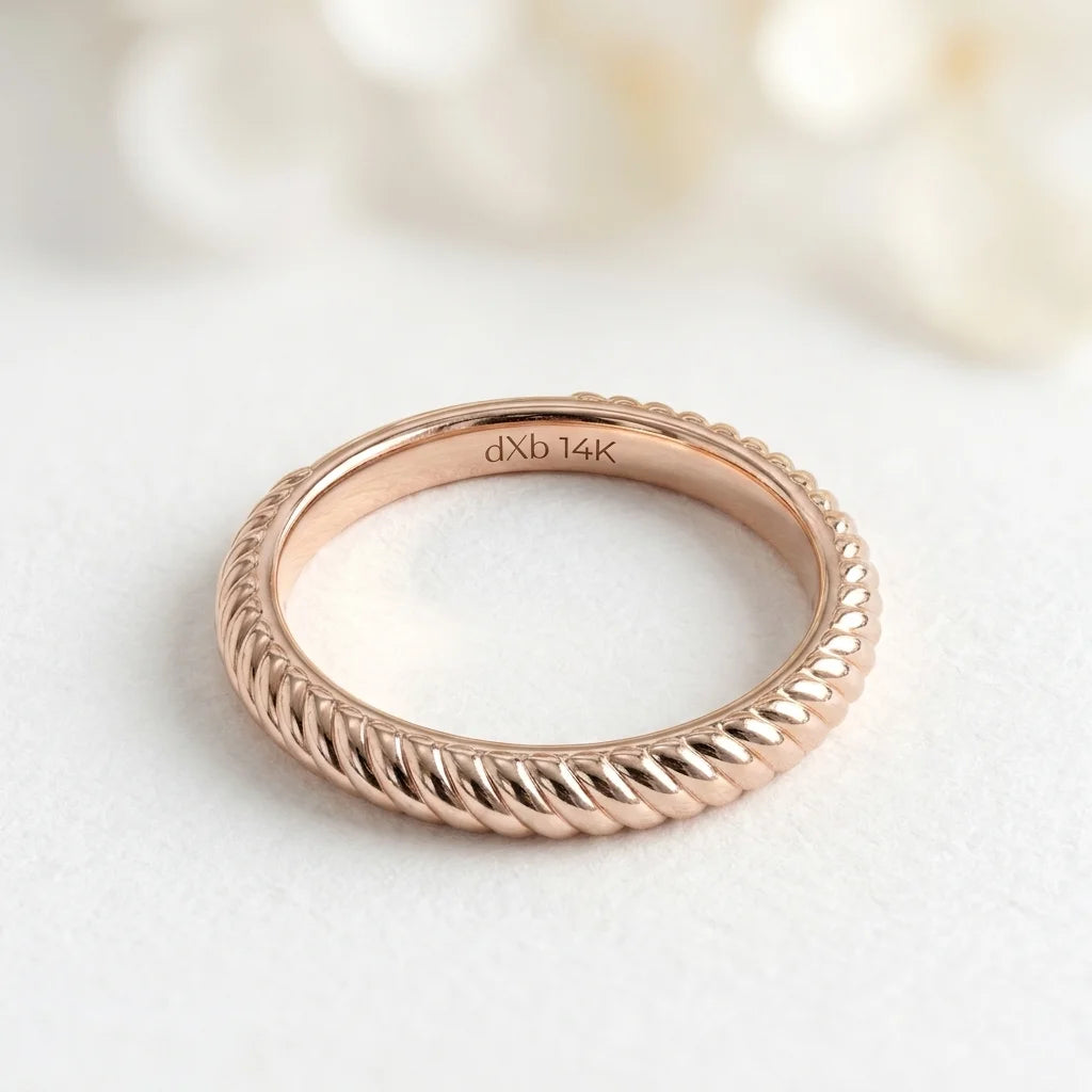 Artisan Twisted Rope Eternity Ring