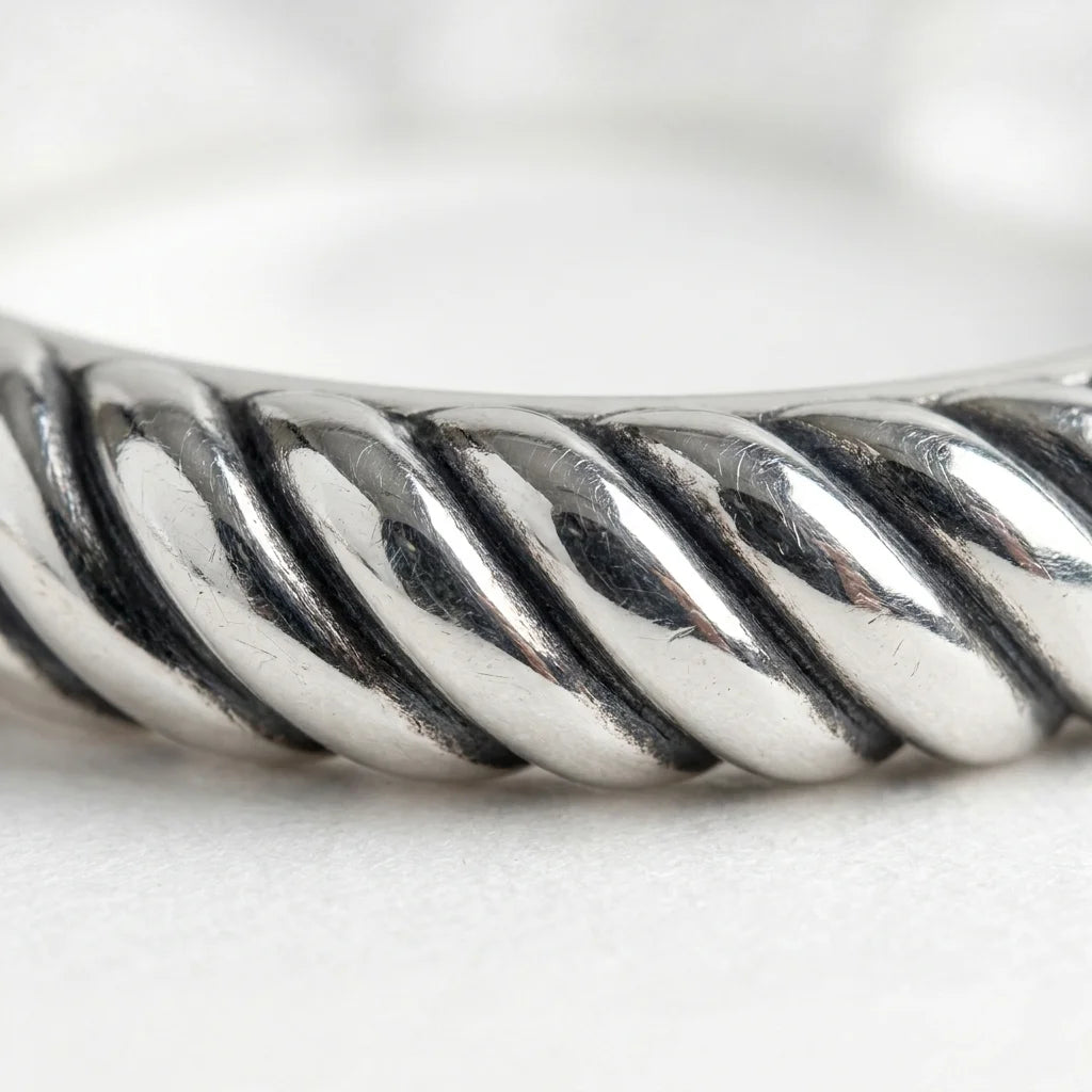 Artisan Twisted Rope Eternity Ring