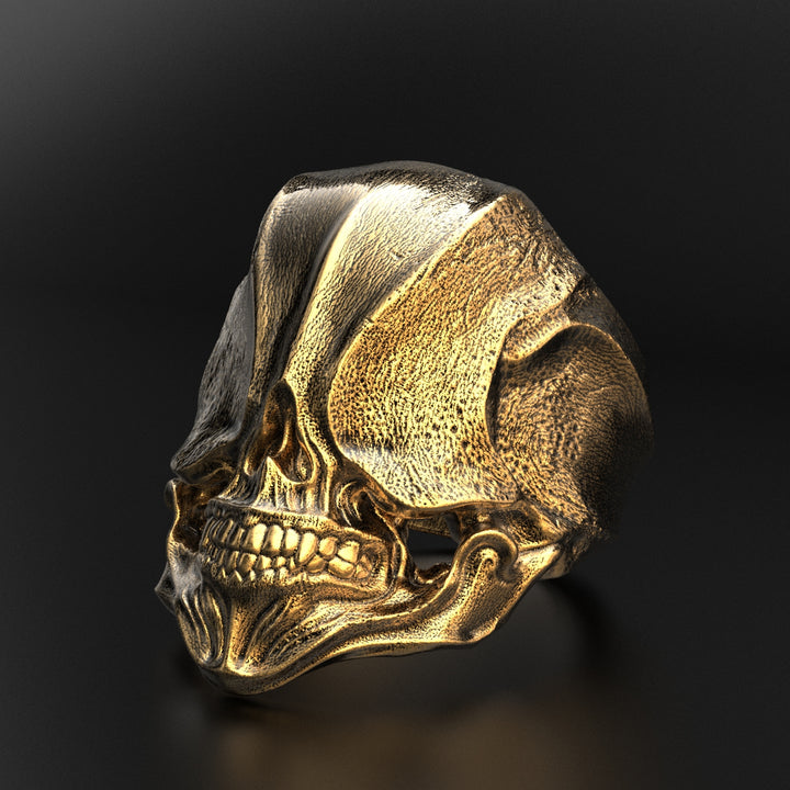 Premium Silver Skull Ring - Handcrafted, Gothic Jewelry for Men and Women