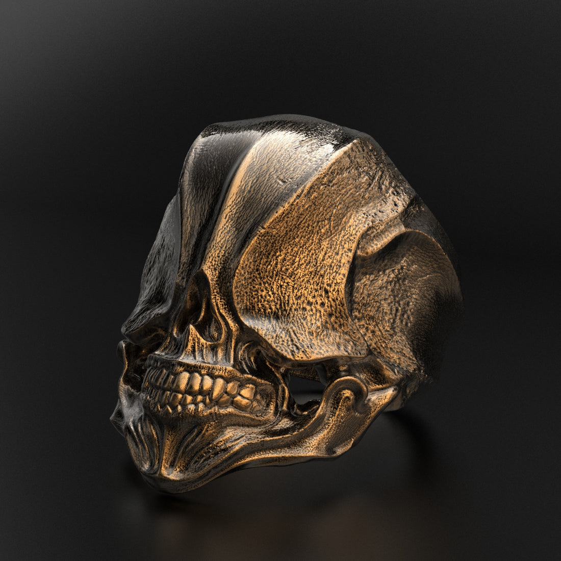 Premium Silver Skull Ring - Handcrafted, Gothic Jewelry for Men and Women