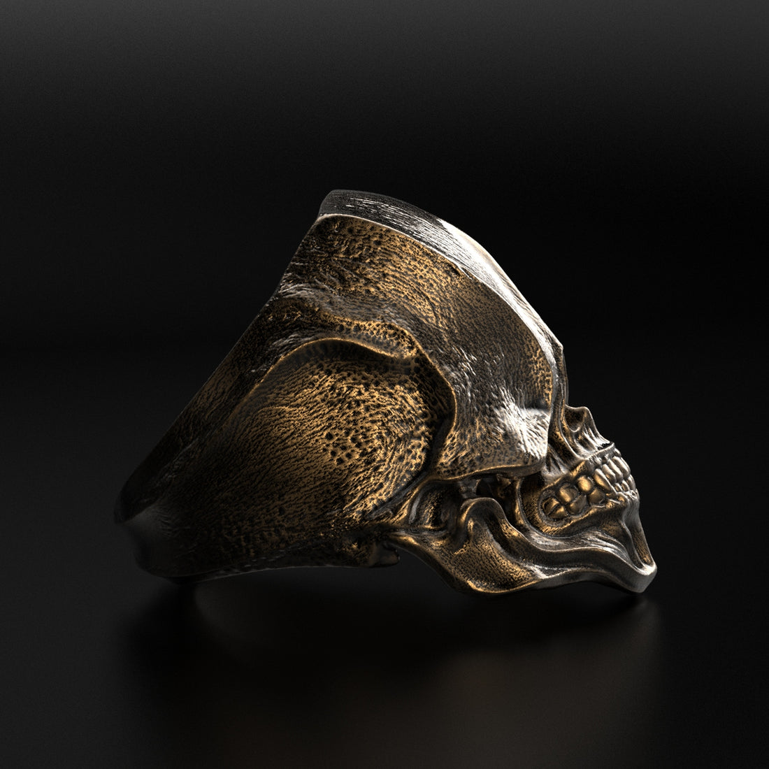 Premium Silver Skull Ring - Handcrafted, Gothic Jewelry for Men and Women