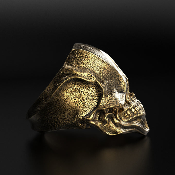 Premium Silver Skull Ring - Handcrafted, Gothic Jewelry for Men and Women