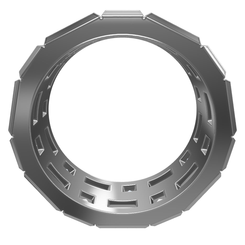 Royal Radiance: Prince Diamond Cut Wedding Bands for Men - Majestic Brilliance