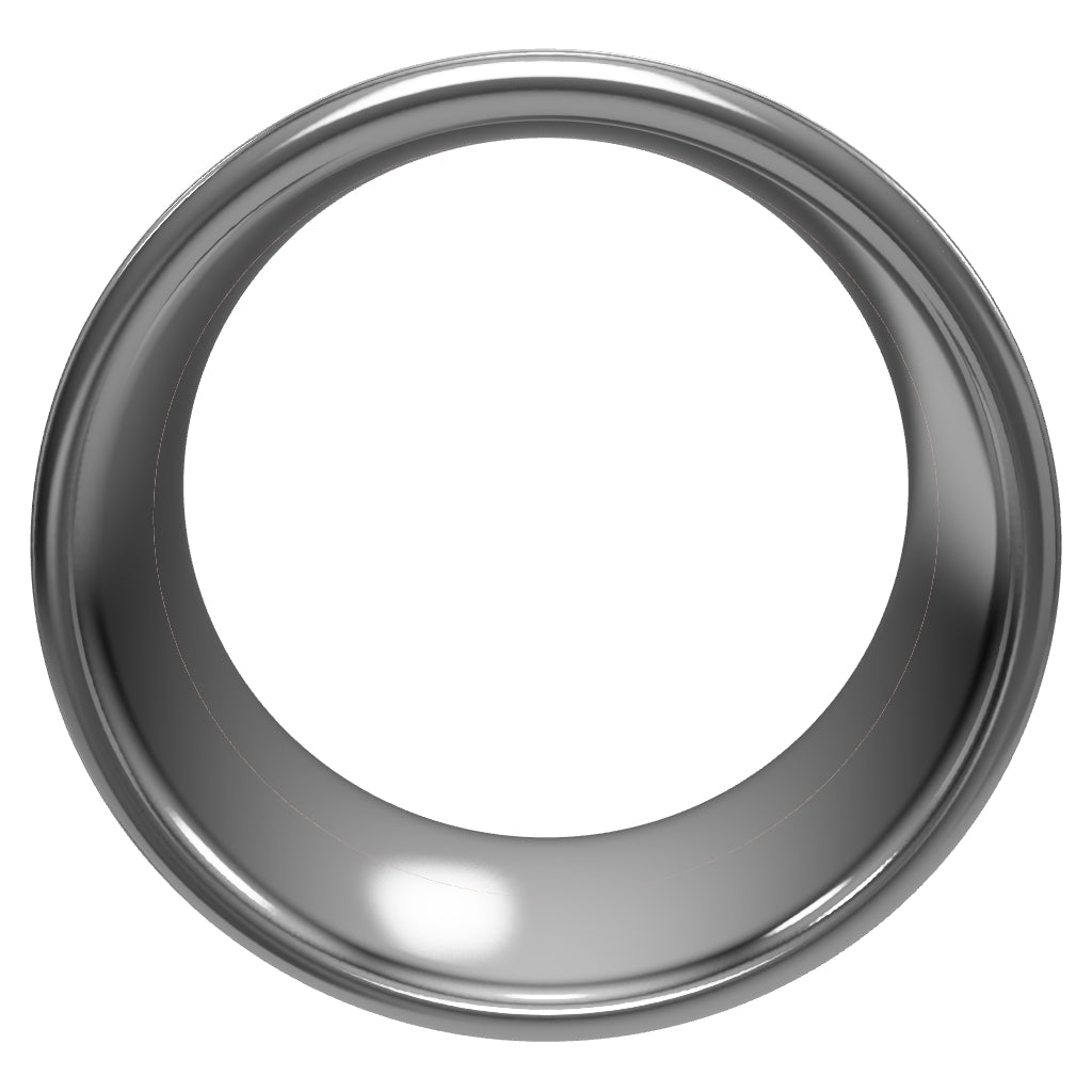 Men's Wave Wedding Band by dxbjewels