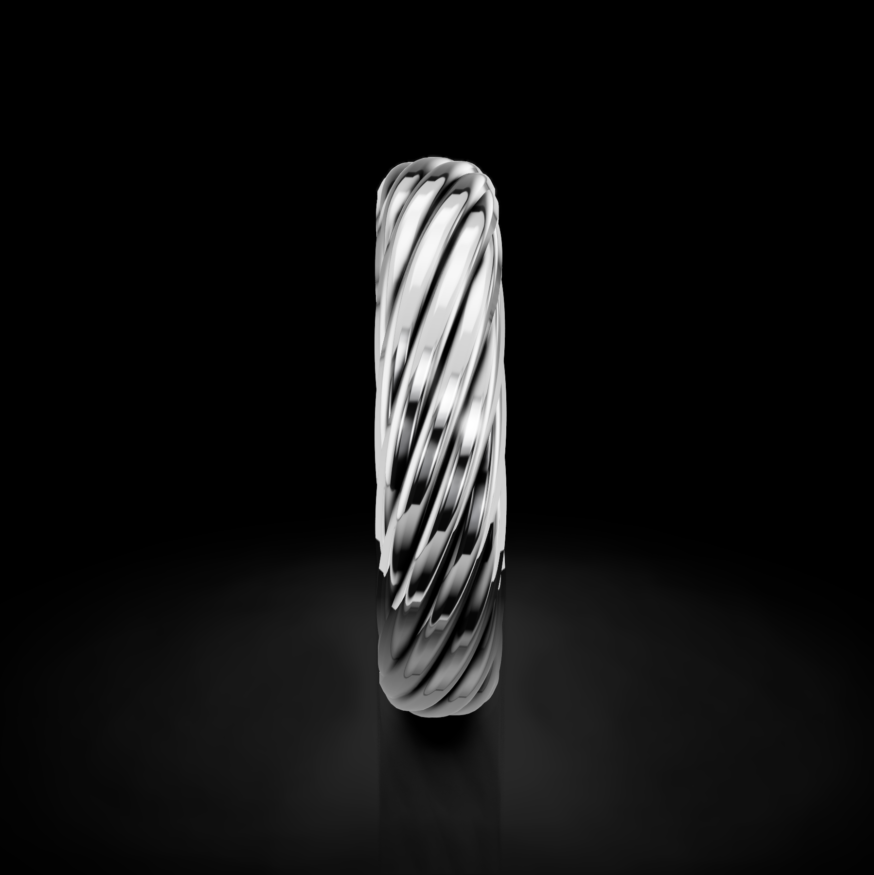 Eternal Twist Wedding Ring: Symbol of Infinite Love