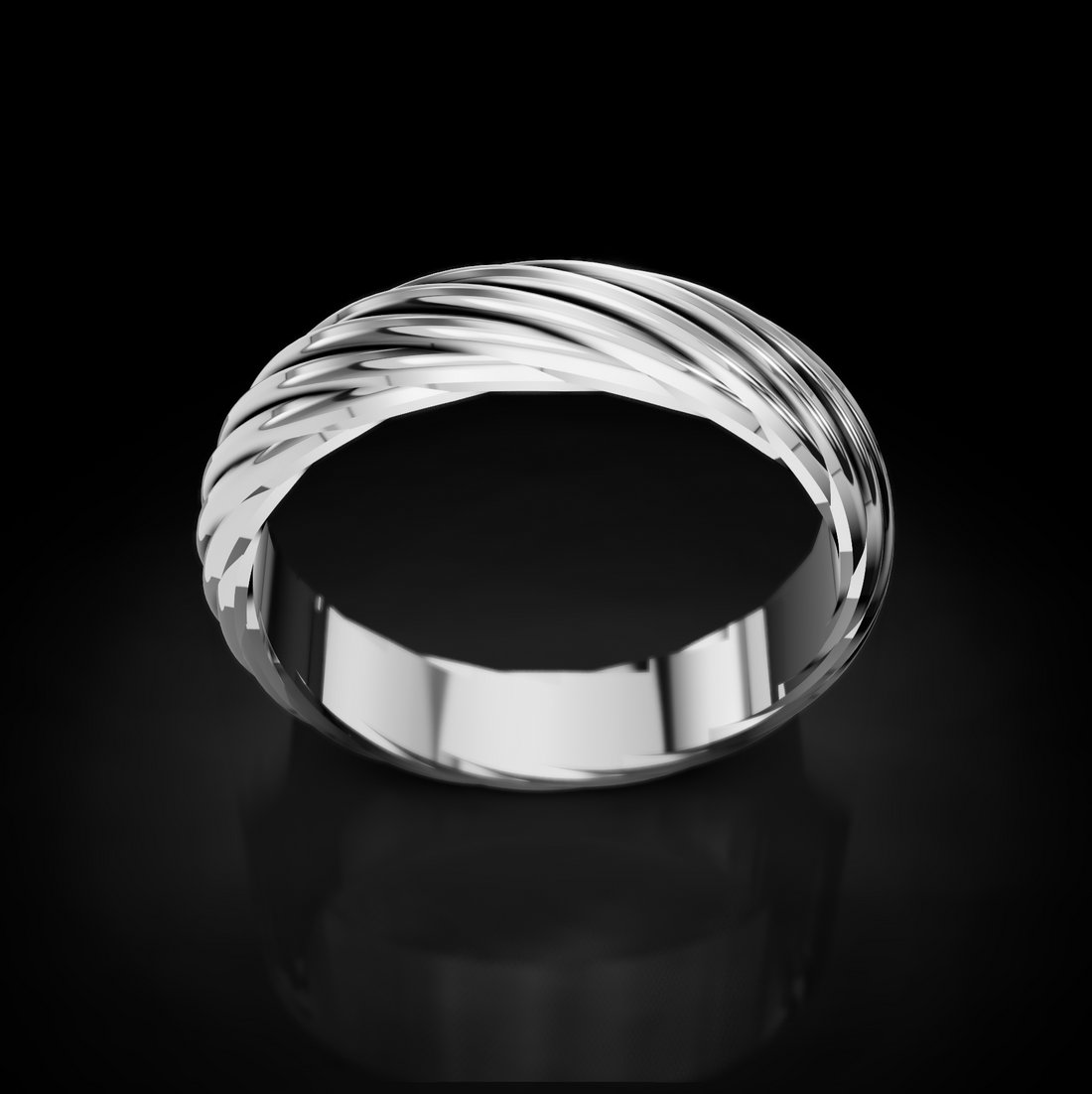 Eternal Twist Wedding Ring: Symbol of Infinite Love