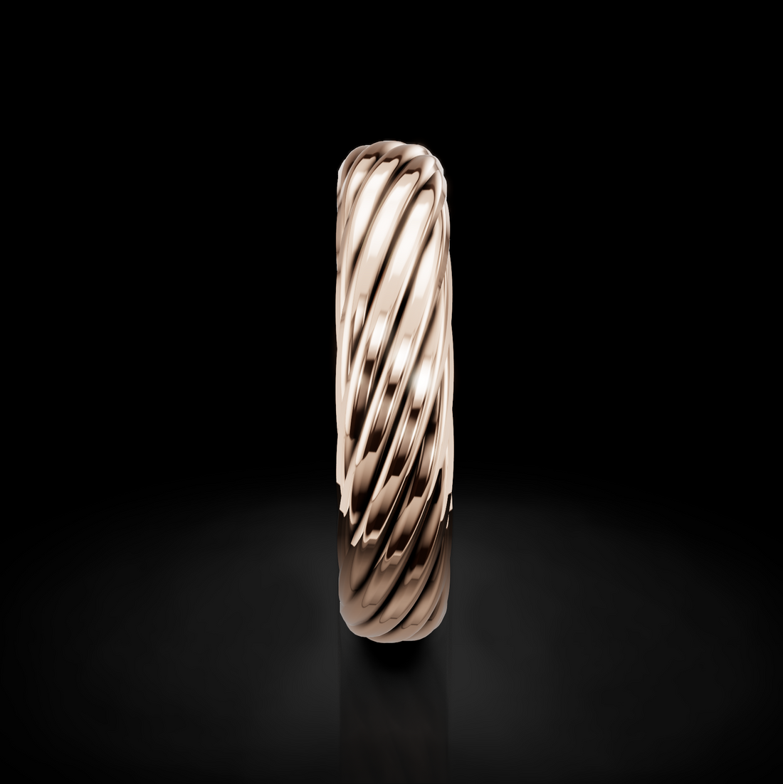 Eternal Twist Wedding Ring: Symbol of Infinite Love